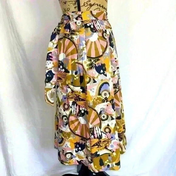 ModCloth Pattern Skirt - Picture 4 of 7